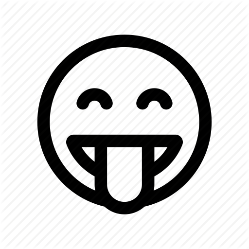512x512 Emoji, Joke, Joking, Kidding, Not Serious, Tongueout, Wacky Icon