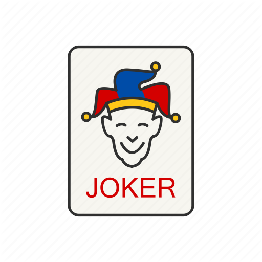 Joker Card Icon at Vectorified.com | Collection of Joker Card Icon free ...