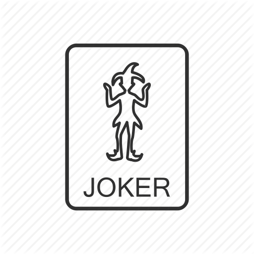 512x512 Card, Card Game, Decoy Card, Joker Card, Playing Card, The Joker