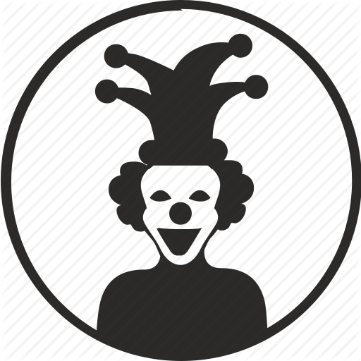 512x512 Avatar, Clown, Hero, Joker, Round Icon