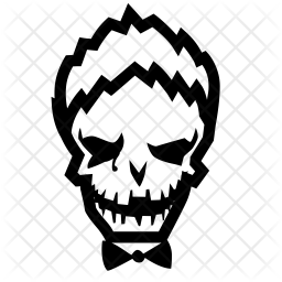 256x256 Joker Icon Of Line Style