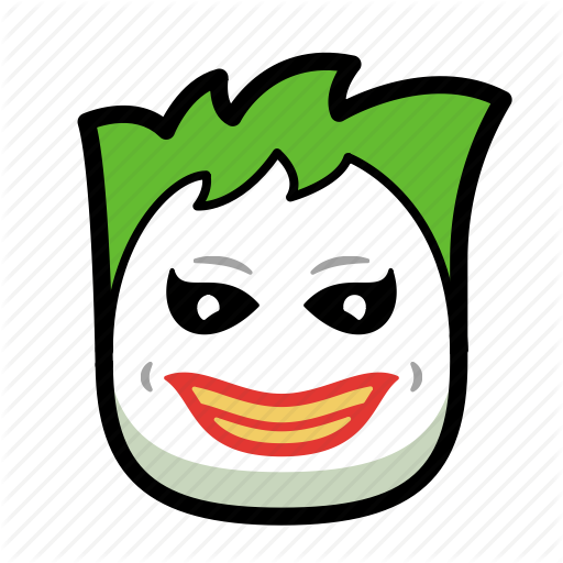 512x512 Batman, Cartoon, Hero, Joker, Superhero Icon