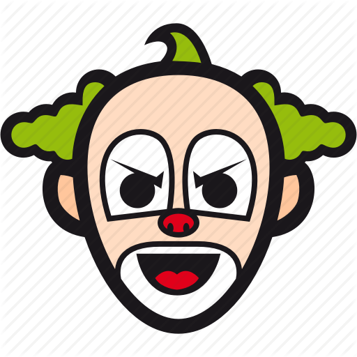 512x512 Buffoon, Clown, Halloween, Jester, Joker Icon