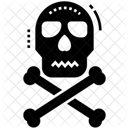 Jolly Roger Icon Of Glyph Style 256x256 Jolly Roger Icon Of Glyph Style