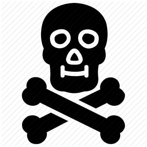Bones, Danger, Jolly Roger, Skull, Toxic Icon 512x512 Bones, Danger, Jolly Roger, Skull, Toxic Icon