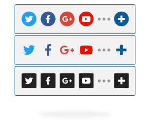 308x250 Easy Social Icons