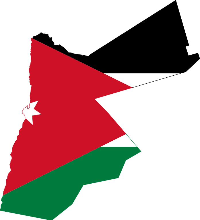 697x768 Fileflag And Map Of Jordan