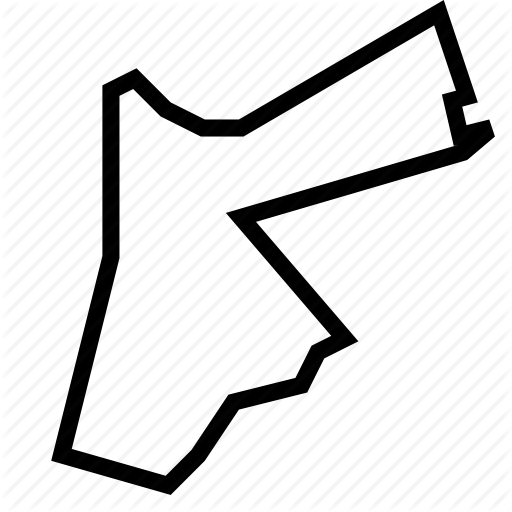 512x512 Jordan, Map Icon