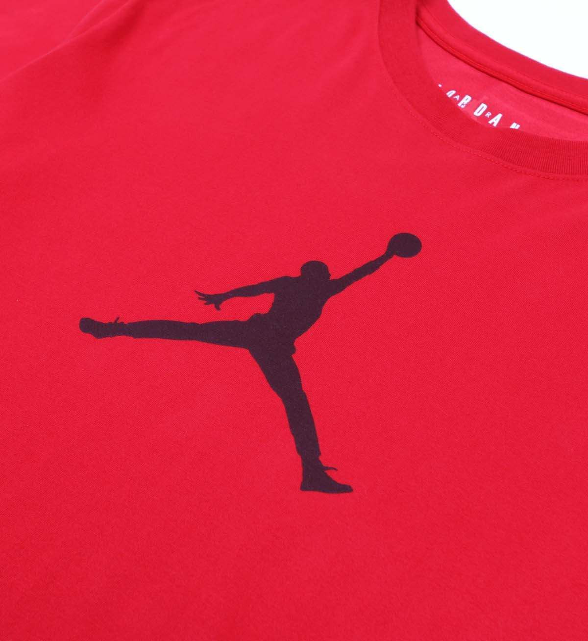 1200x1308 Nike Air Jordan Icon T Shirt Gym Red Black