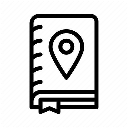 512x512 Book, Camping, Journal Book, Travel Book Icon