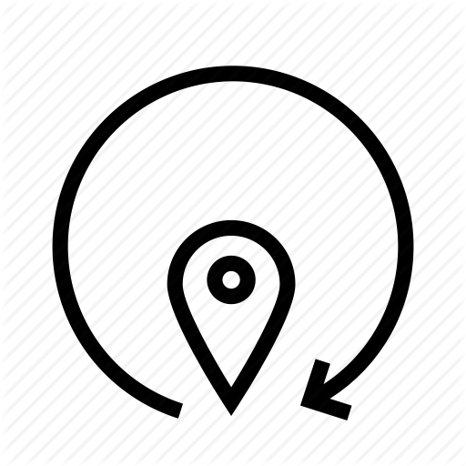 512x512 Journey, Of, Return, Return To The Destination, Start, To Icon