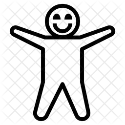 256x256 Joy Icon Of Line Style