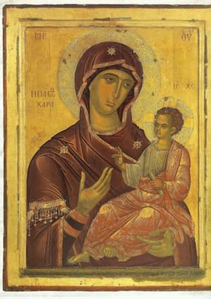 300x424 Orthodox Icon Of Theotokos Joy Of All Who Sorrow