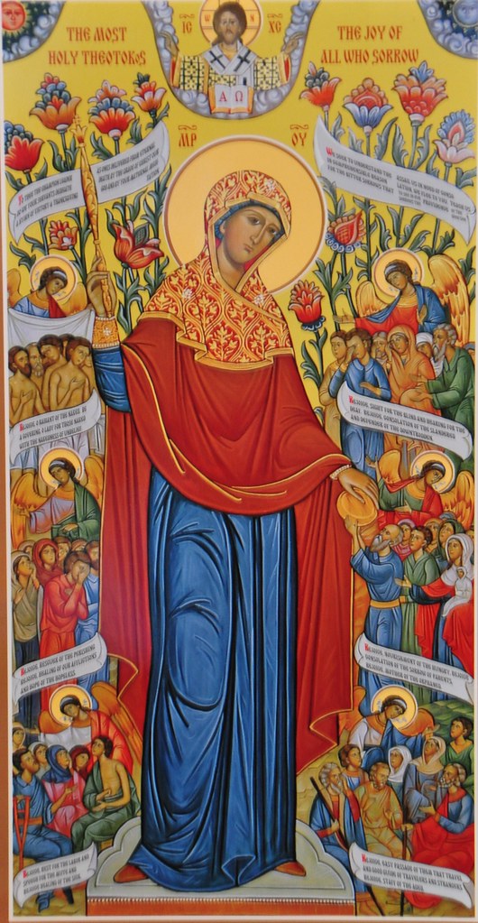530x1023 Theotokos Joy Of All Who Sorrow Icon Ted