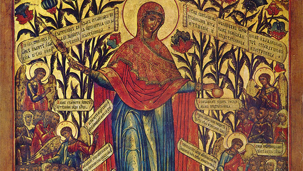 622x351 Icon Theotokos, Joy Of All Who Sorrow