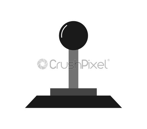 500x438 Joystick Icon, Stock Vector Crushpixel