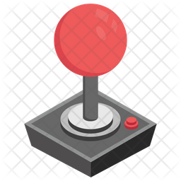 256x256 Joystick Icon Of Isometric Style