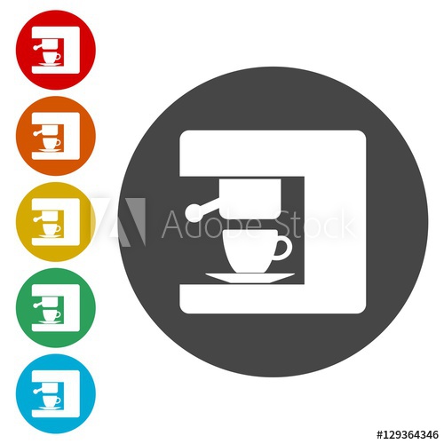 500x500 Coffee Maker Machine Simple Icon, Coffee Maker Icon