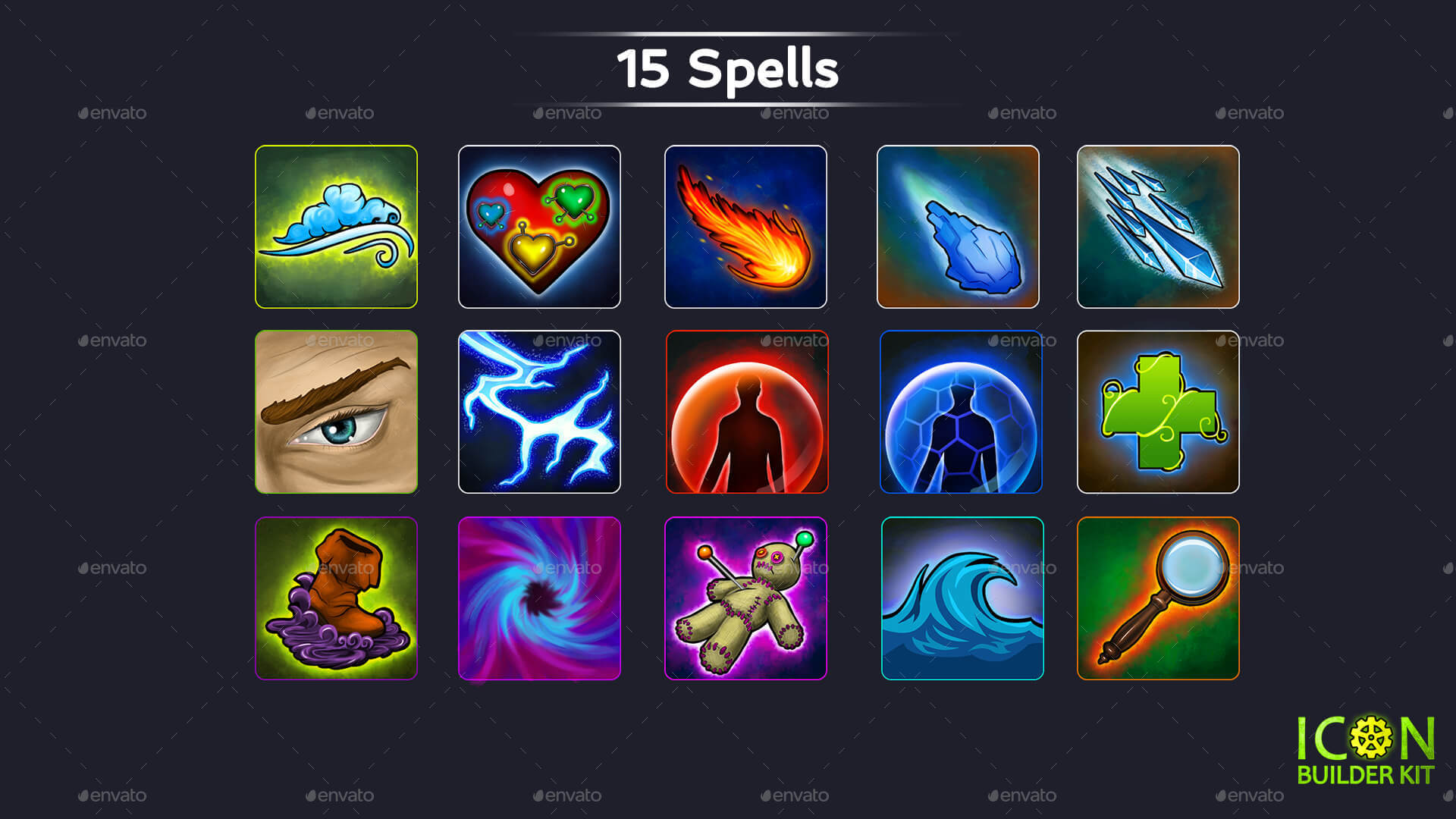 1920x1080 Game Icon Creator Builder Kit