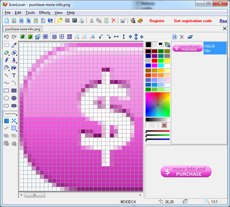 456x410 Professional Icon Creator