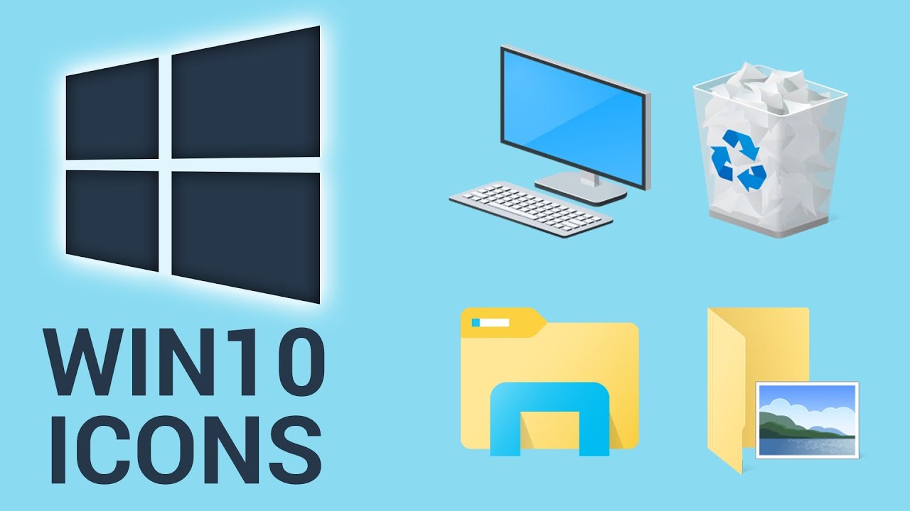 1280x720 How To Change Windows Desktop Icons