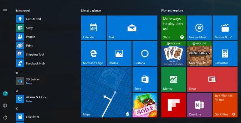 770x393 Windows Microsoft Reveals New Look For Start Menu
