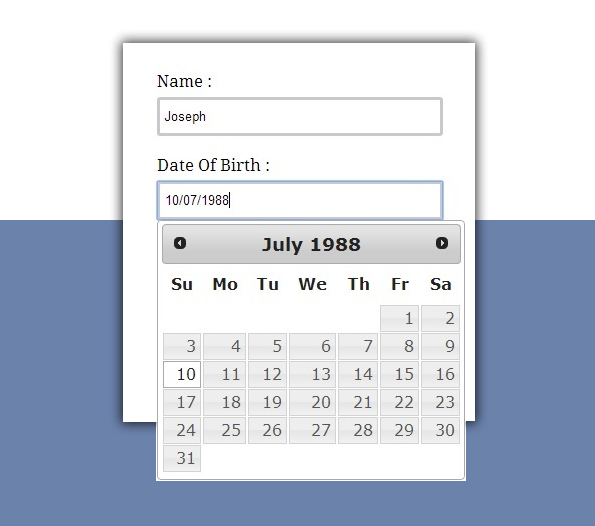 Jquery datepicker icon at vectorified collection of jquery