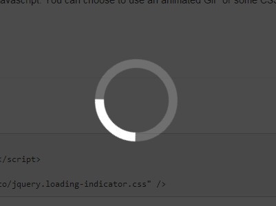 401x300 Creating A Loading Indicator With Jquery And Free Jquery