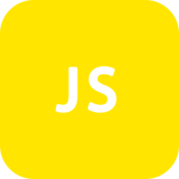 256x256 Free Yellow Js Icon