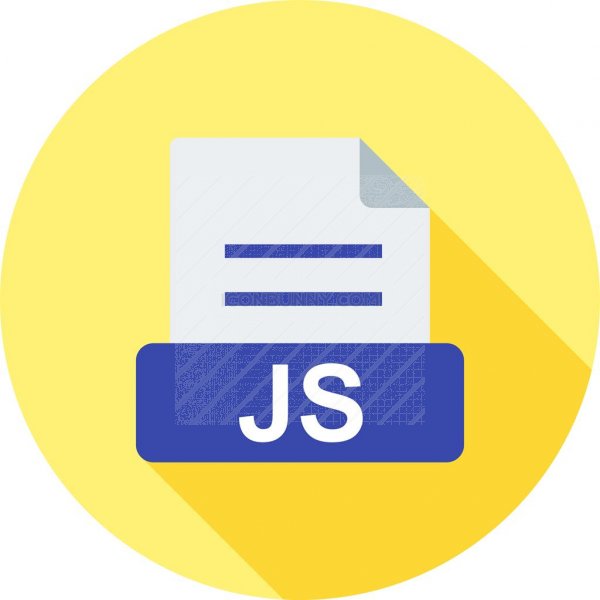 600x600 Js Flat Shadowed Icon