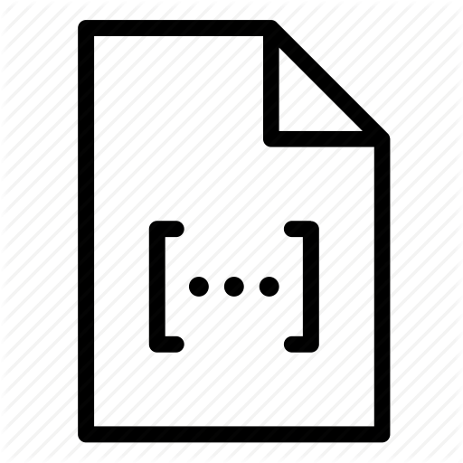 512x512 Css, Data, Document, File, Format, Json Icon