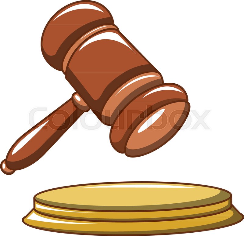 800x773 Hammer Of The Judge Icon Cartoon Of Stock Vector Colourbox