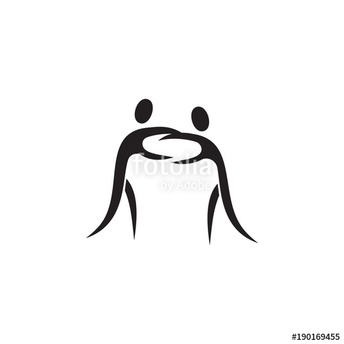 500x500 Seizure In Judo Icon Element Of Figures Of Sportsman Icon