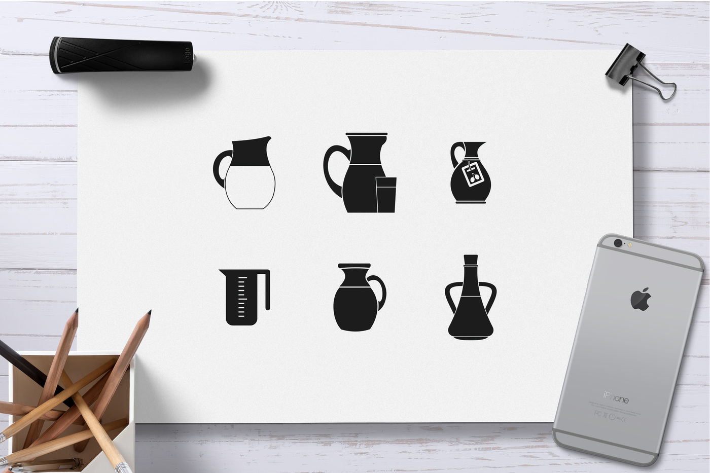 Jug Icon Set, Simple Style 1400x933 Jug Icon Set, Simple Style