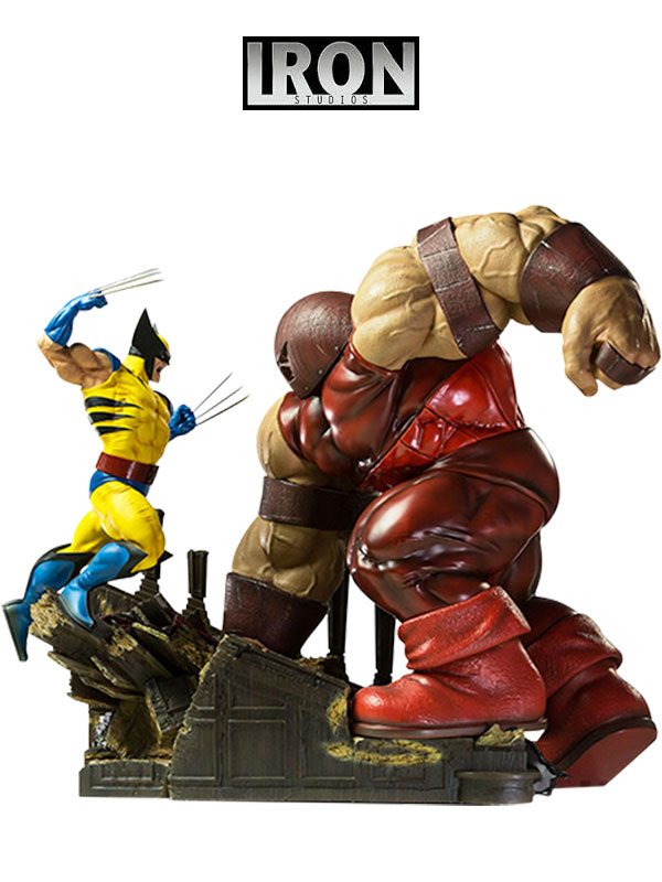 600x800 Iron Studios Marvel Wolverine Vs Juggernaut Diorama Toyslife