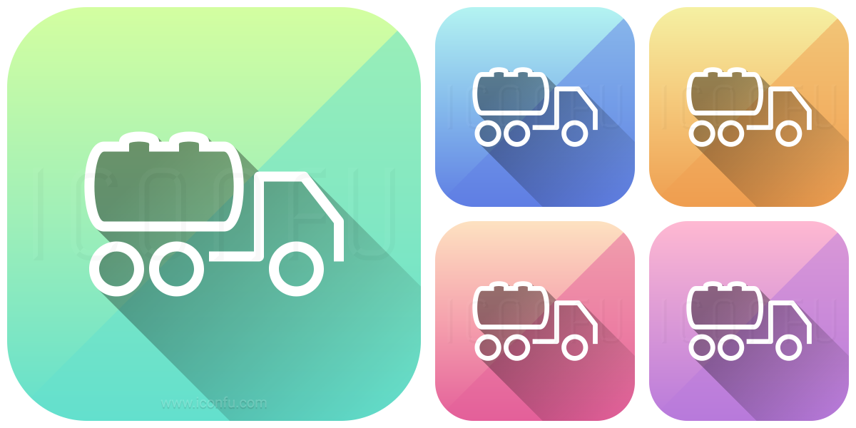 1200x600 Tank Truck Icon