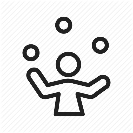 512x512 Balls, Clown, Fun, Funny, Juggle, Juggling, Person Icon