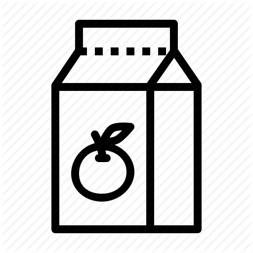 512x512 Drink, Fruit, Juice, Orange, Packaged, Tetrapack Icon