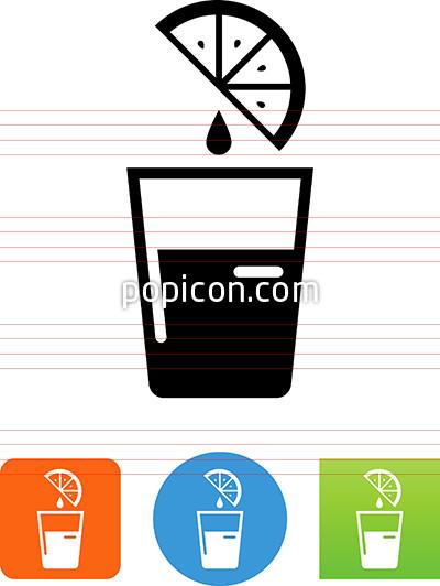 400x532 Glass Of Lemon Juice Icon