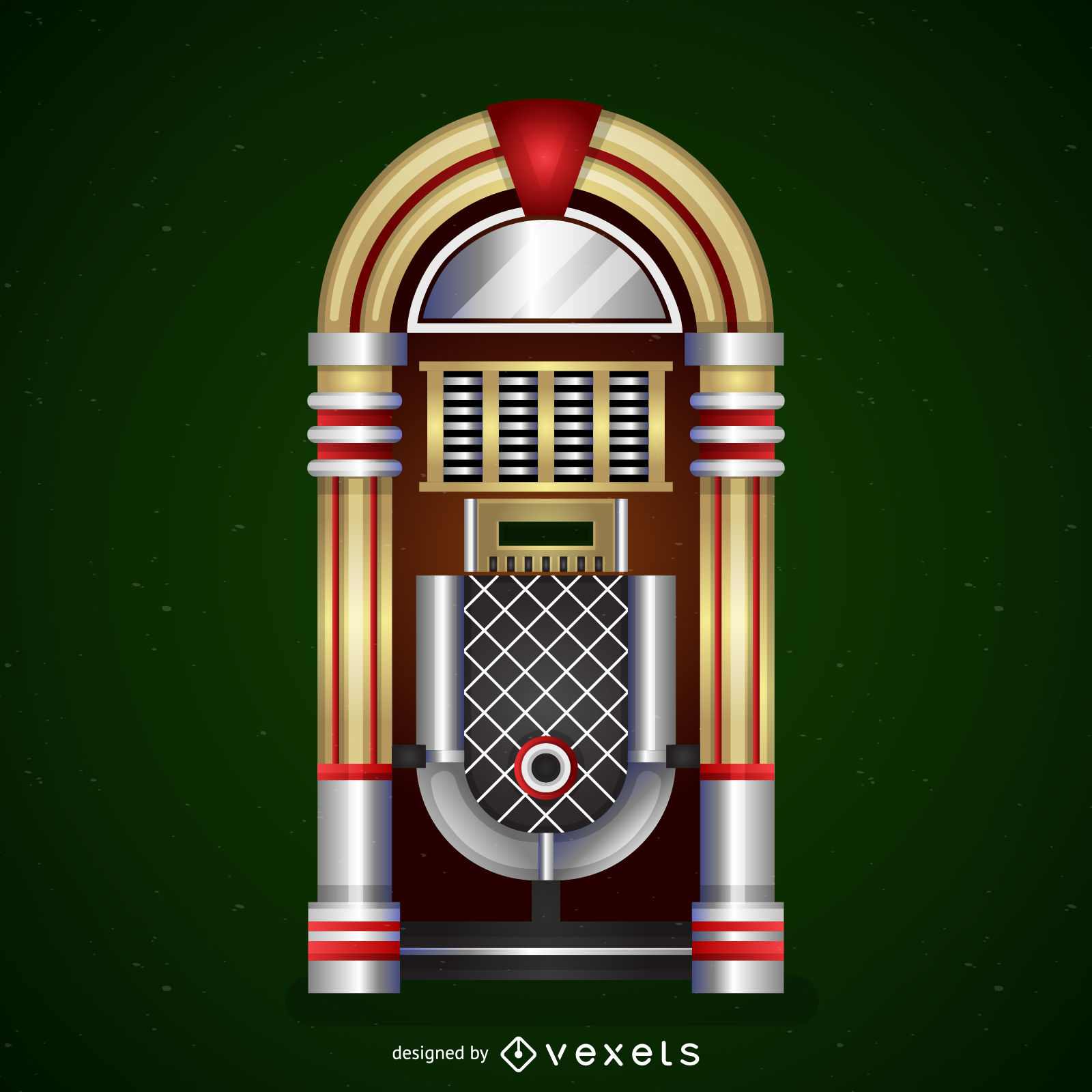 1600x1600 Vintage Jukebox Icon