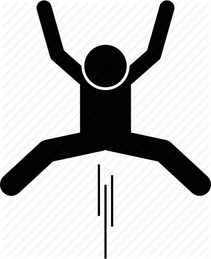 418x512 High, Jump, Jumping, Man, People, Person Icon