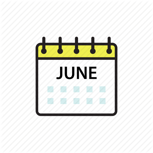 512x512 Calendar, Jun, June, Month Icon