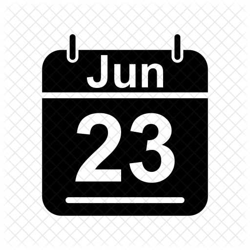 512x512 June Icon Of Glyph Style