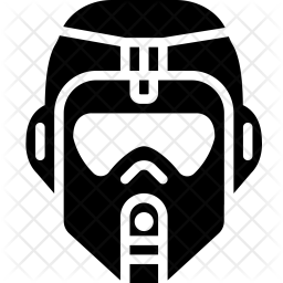 256x256 Jungle Icon Of Glyph Style