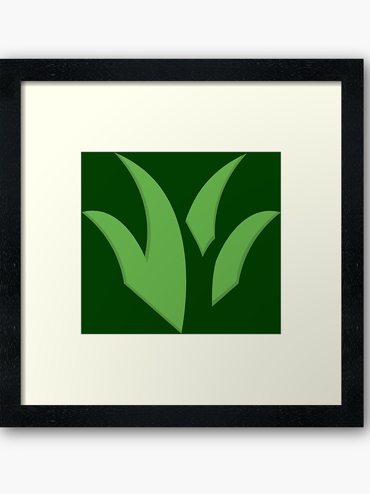 750x1000 League Of Legends Jungle Icon Framed Art Print