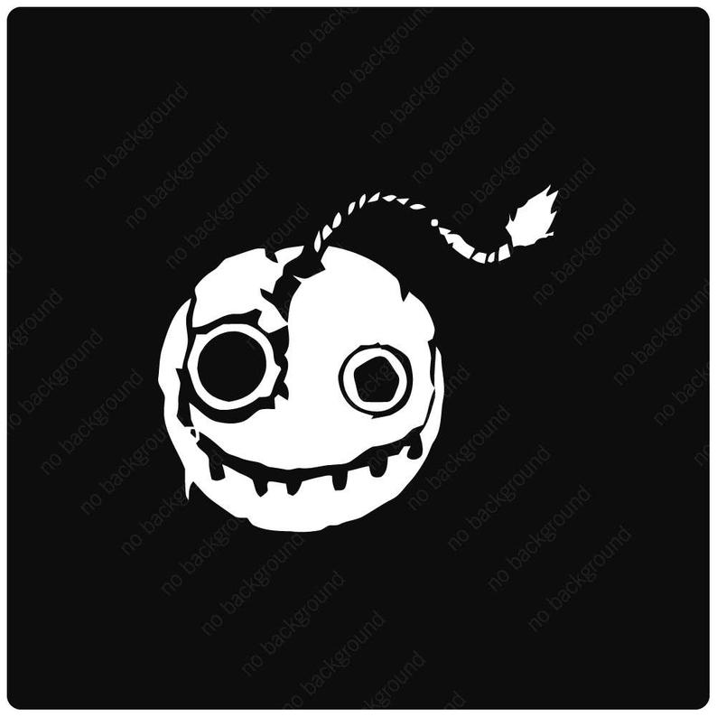 794x794 Junkrat Bomb Spray Icon Overwatch Logo Symbol Avatar Vinyl Etsy