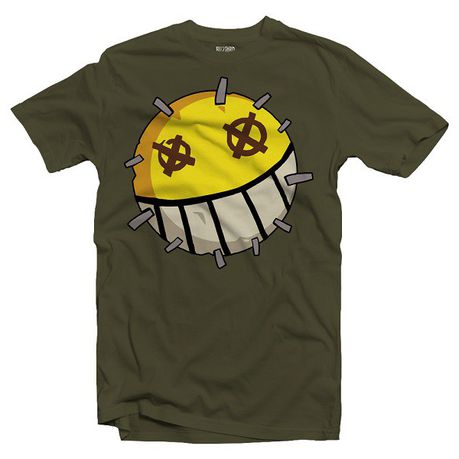459x459 Overwatch Junkrat Icon Mens T Shirt Green Buy Online In South