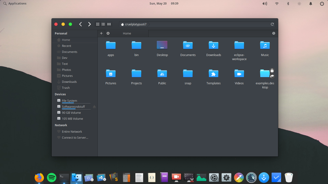 1366x768 Elementary X