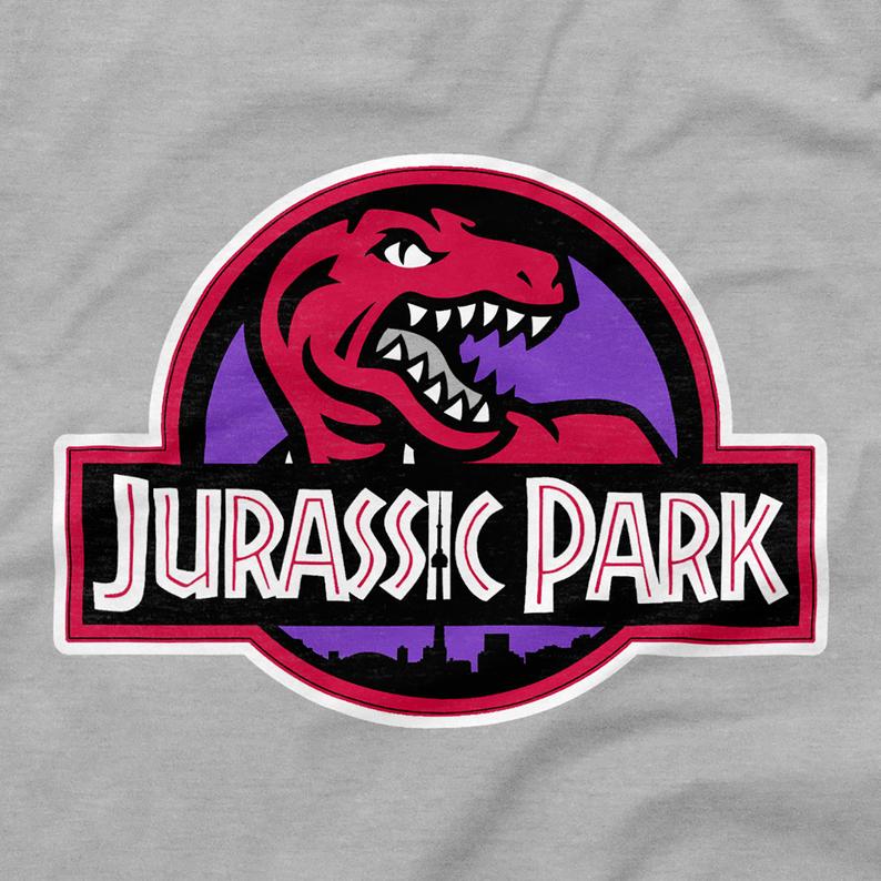 794x794 Toronto Raptors Shirt Jurassic Park Logo Parody Retro Nba Etsy