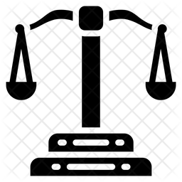 256x256 Justice Icon Of Glyph Style